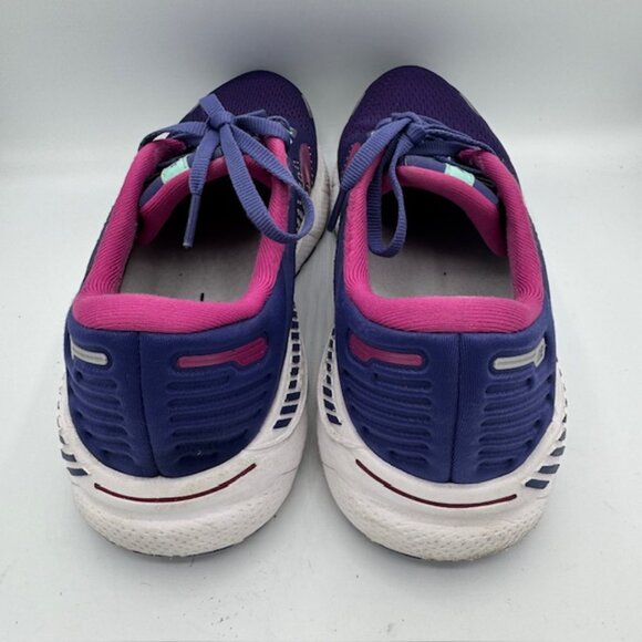 Brooks Women's Adrenaline GTS 22 Purple and Pink Sneakers Size 10 - Picture 4 of 7